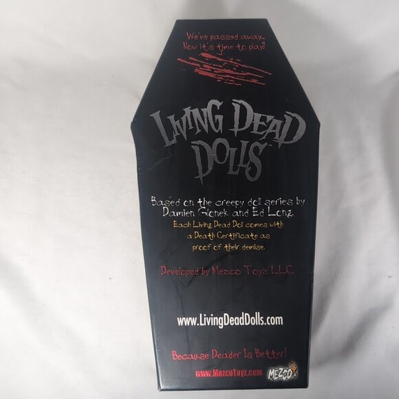 Mezco Toyz Living Dead Dolls Series 16 Eleanor Doll w/ Certificate - No Costume - Picture 12 of 15